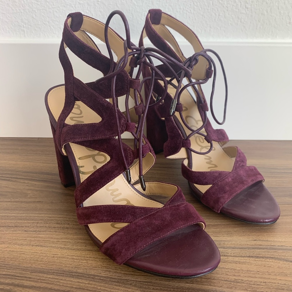 Sam Edelman Lace Up Heels